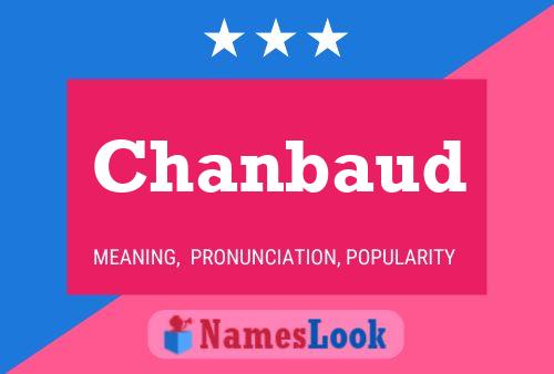 ملصق اسم Chanbaud