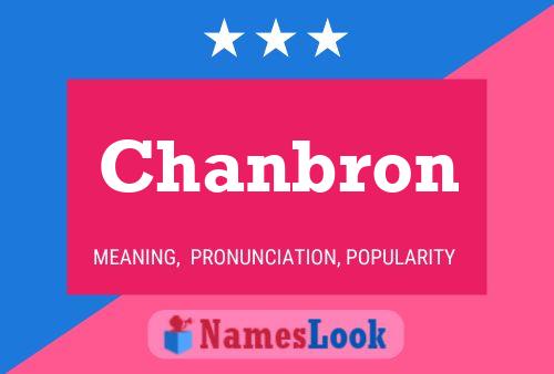 ملصق اسم Chanbron