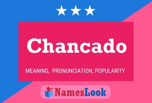 ملصق اسم Chancado