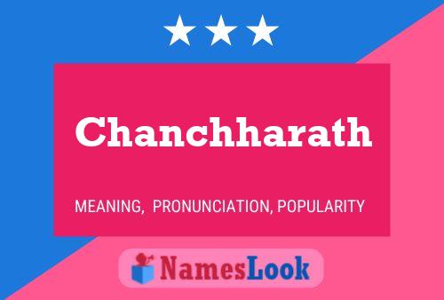 ملصق اسم Chanchharath