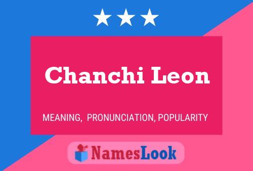 ملصق اسم Chanchi Leon