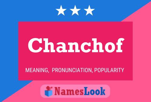 ملصق اسم Chanchof