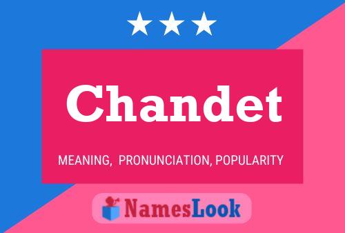 ملصق اسم Chandet