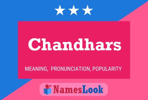 ملصق اسم Chandhars