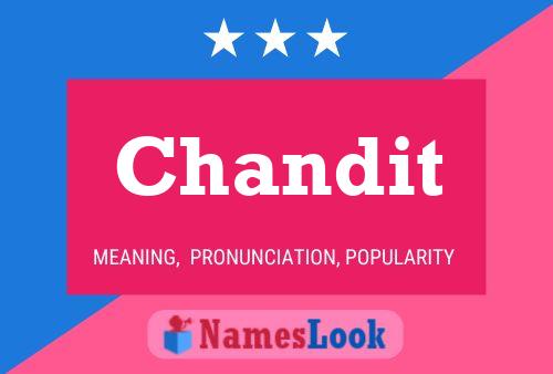 ملصق اسم Chandit