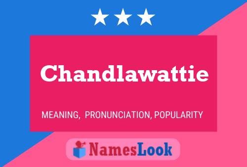 ملصق اسم Chandlawattie