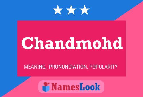 ملصق اسم Chandmohd