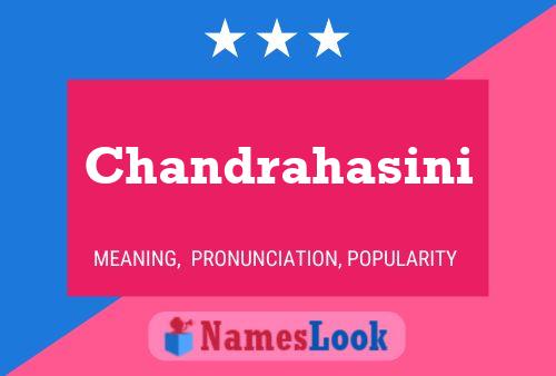 ملصق اسم Chandrahasini