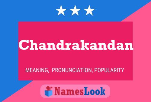 ملصق اسم Chandrakandan