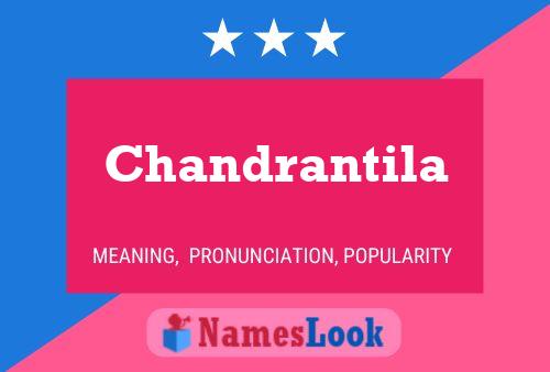 ملصق اسم Chandrantila