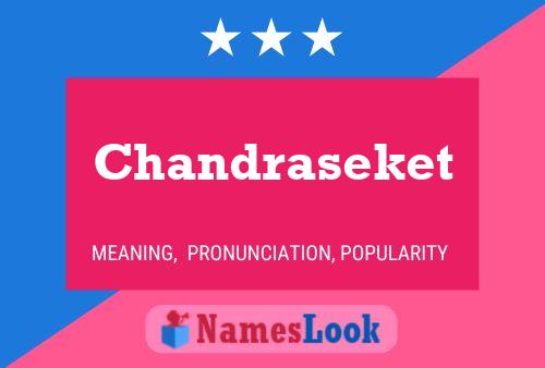 ملصق اسم Chandraseket