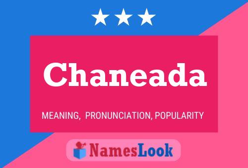 ملصق اسم Chaneada