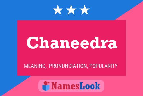 ملصق اسم Chaneedra