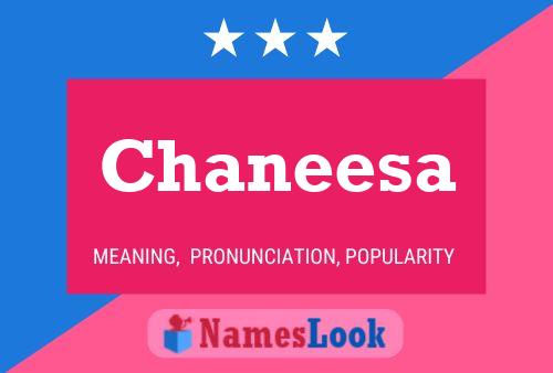 ملصق اسم Chaneesa