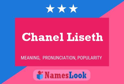 ملصق اسم Chanel Liseth