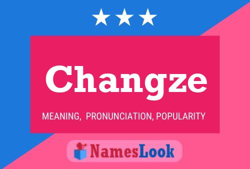 ملصق اسم Changze