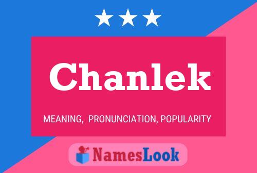 ملصق اسم Chanlek