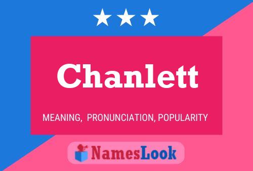 ملصق اسم Chanlett