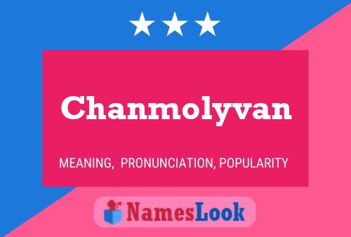 ملصق اسم Chanmolyvan