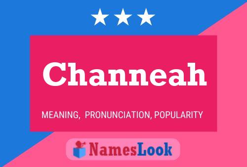 ملصق اسم Channeah