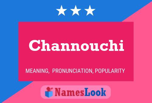 ملصق اسم Channouchi