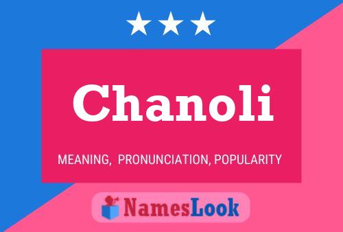 ملصق اسم Chanoli