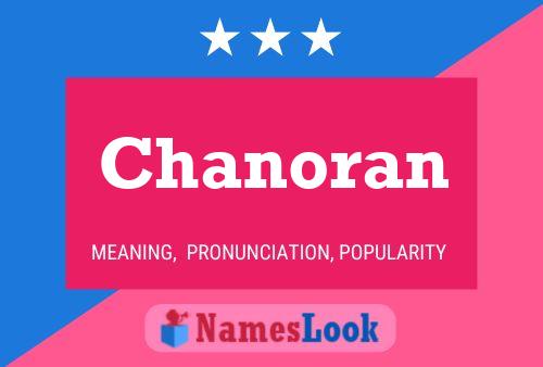 ملصق اسم Chanoran