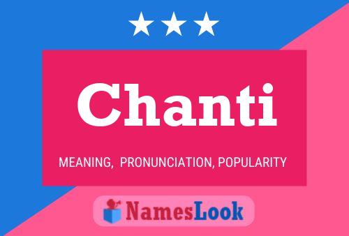 ملصق اسم Chanti