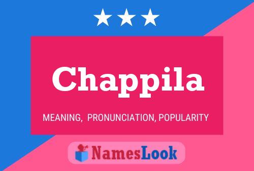 ملصق اسم Chappila