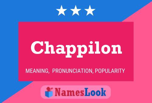 ملصق اسم Chappilon