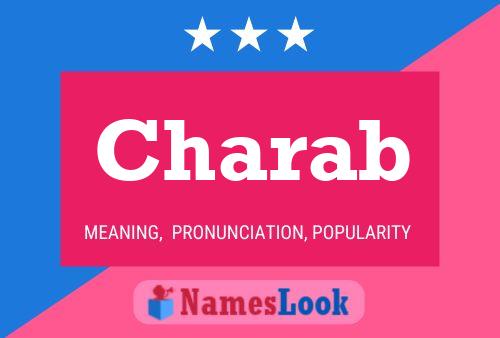 ملصق اسم Charab