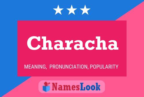 ملصق اسم Characha