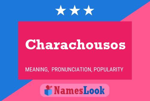 ملصق اسم Charachousos