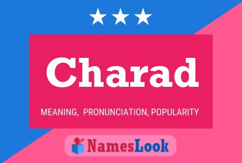 ملصق اسم Charad