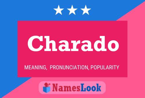 ملصق اسم Charado