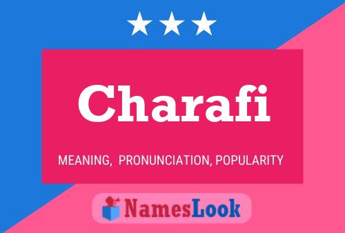 ملصق اسم Charafi