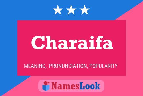 ملصق اسم Charaifa