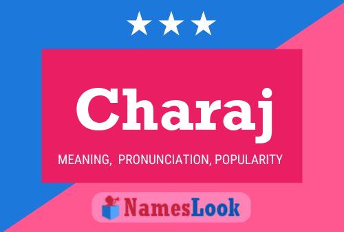 ملصق اسم Charaj