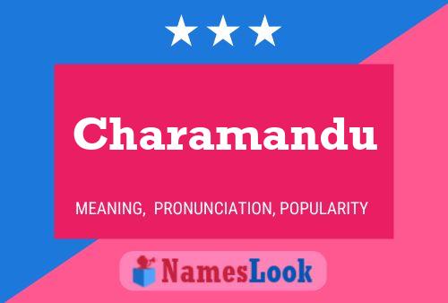 ملصق اسم Charamandu