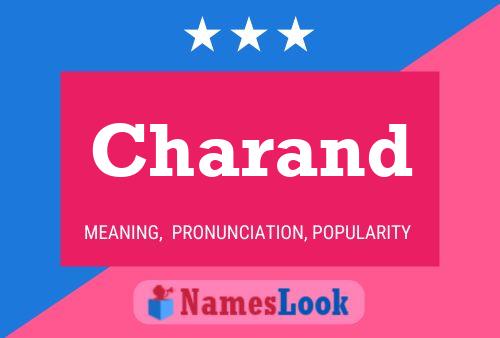 ملصق اسم Charand