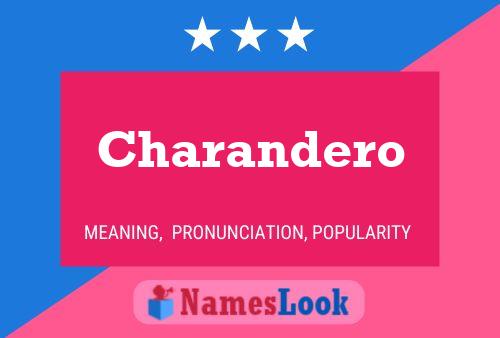 ملصق اسم Charandero