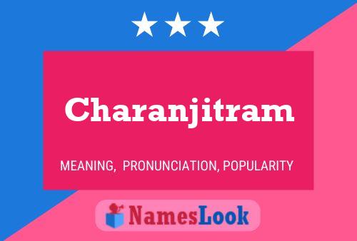 ملصق اسم Charanjitram