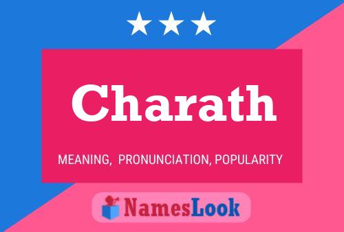 ملصق اسم Charath