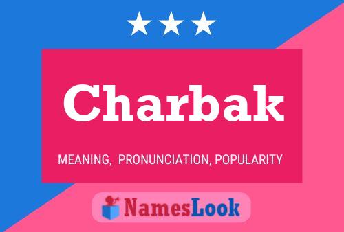 ملصق اسم Charbak