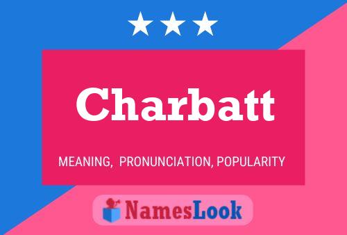 ملصق اسم Charbatt