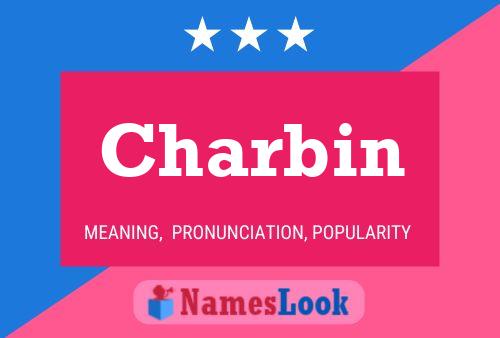 ملصق اسم Charbin