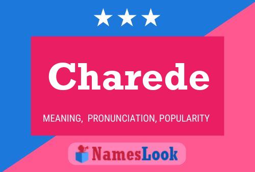 ملصق اسم Charede