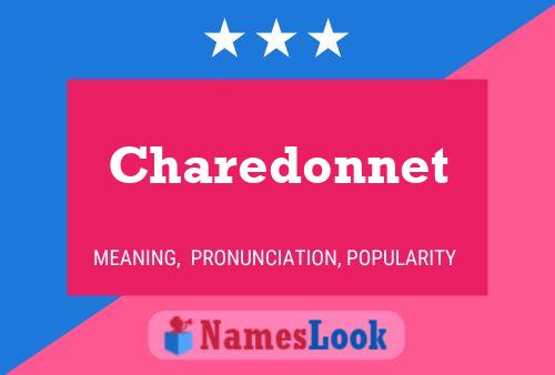 ملصق اسم Charedonnet