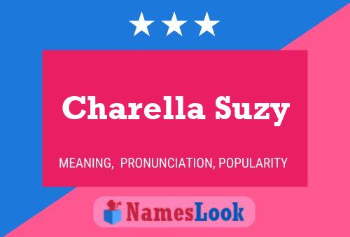 ملصق اسم Charella Suzy