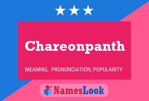 ملصق اسم Chareonpanth